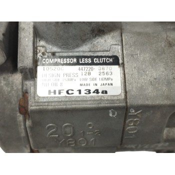 Recambio de compresor aire acondicionado para chrysler voyager (rg) 2.5 crd cat referencia OEM IAM 4472203870  