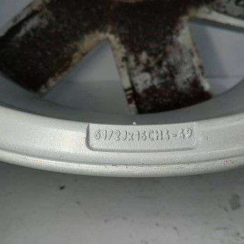 Recambio de llanta para renault megane ii berlina 5p 1.4 16v referencia OEM IAM 8200310797 6,5JX16CH4 ET49 4H 4X100