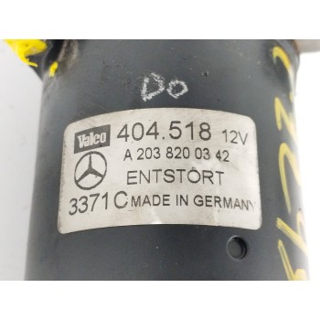 Recambio de motor limpia delantero para mercedes-benz clase c (w203) berlina 2.2 cdi cat referencia OEM IAM A2038200342  