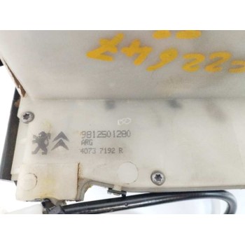 Recambio de cerradura puerta trasera izquierda para peugeot 208 1.2 12v e-thp referencia OEM IAM 9812501280  