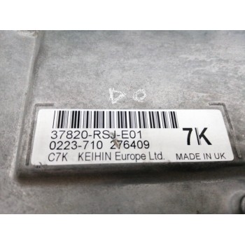 Recambio de centralita motor uce para honda civic berlina 5 (fk) 1.4 cat referencia OEM IAM 37820RSJE01 0223710276409 