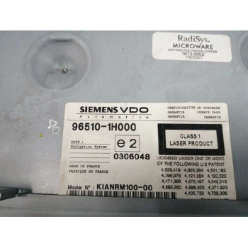 Recambio de sistema audio / radio cd para kia cee´d 1.6 crdi cat referencia OEM IAM 965101H000  