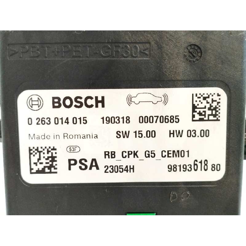 MODULO ELECTRONICO 0263014015