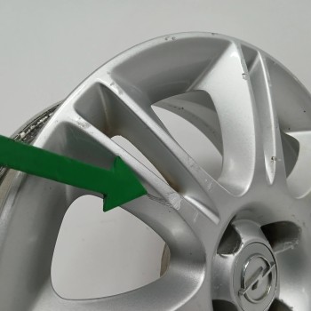 Recambio de llanta para opel corsa d 1.3 16v cdti referencia OEM IAM 13211902 6JX16H2 ET40 4H 4X100