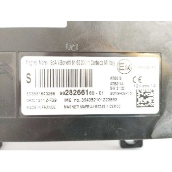 Recambio de modulo electronico para peugeot 208 1.2 12v e-thp referencia OEM IAM 9828266180  