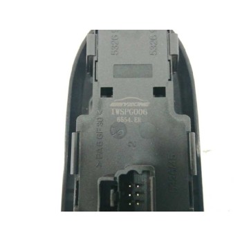 Recambio de mando elevalunas delantero izquierdo para peugeot 407 sw st confort pack referencia OEM IAM 6554ER  