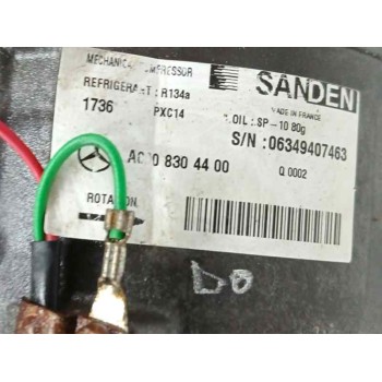 Recambio de compresor aire acondicionado para mercedes-benz clase c (w205) c 220 bluetec / d (205.002, 205.004) referencia OEM I