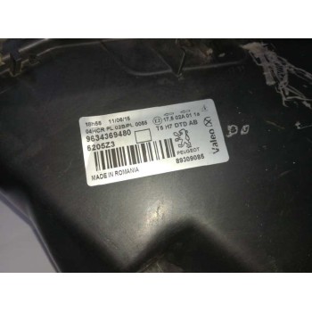 Recambio de faro derecho para peugeot 307 cc (s1) 1.6 16v cat referencia OEM IAM 9634369480 CON ANTINIEBLA 