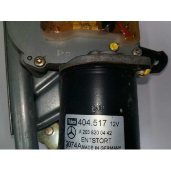 Recambio de motor limpia delantero para mercedes-benz clase c (w203) berlina 180 compressor (203.046) referencia OEM IAM A203820