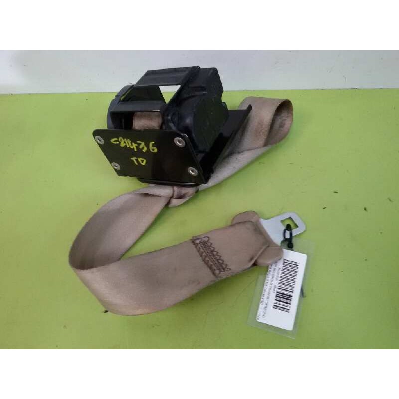 Recambio de cinturon seguridad trasero derecho para ssangyong rodius xdi deluxe 4wd referencia OEM IAM 7563121101  