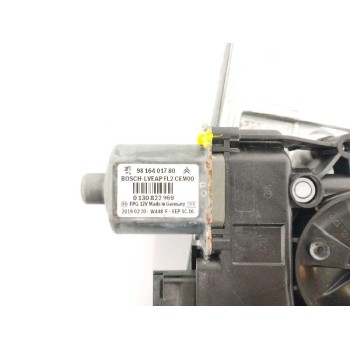 Recambio de elevalunas delantero izquierdo para peugeot 208 1.2 12v e-thp referencia OEM IAM 9816401780  