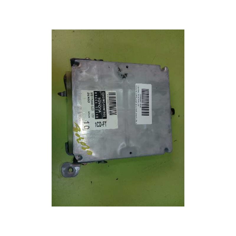 Recambio de centralita motor uce para toyota corolla (e12) 2.0 d-4d linea sol berlina referencia OEM IAM 8966602110 MB1758005221