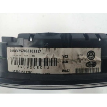 Recambio de cuadro instrumentos para volkswagen polo (9n3) 1.4 tdi referencia OEM IAM 6Q0920804J 503001591201 