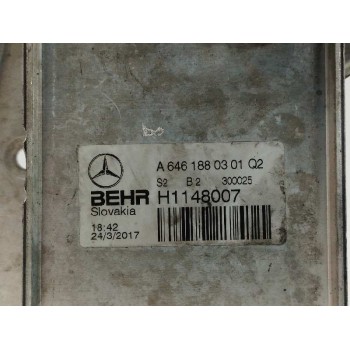 Recambio de enfriador aceite motor para mercedes-benz clase e (w211) berlina e 220 cdi (211.008) referencia OEM IAM A6461880301 
