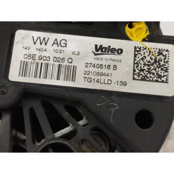 Recambio de alternador para seat arona (kj7, kjp) 1.0 tsi referencia OEM IAM  140A TG14LLD