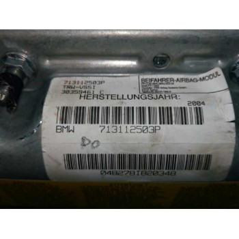Recambio de airbag delantero derecho para bmw x5 (e53) 3.0i referencia OEM IAM 713112503  