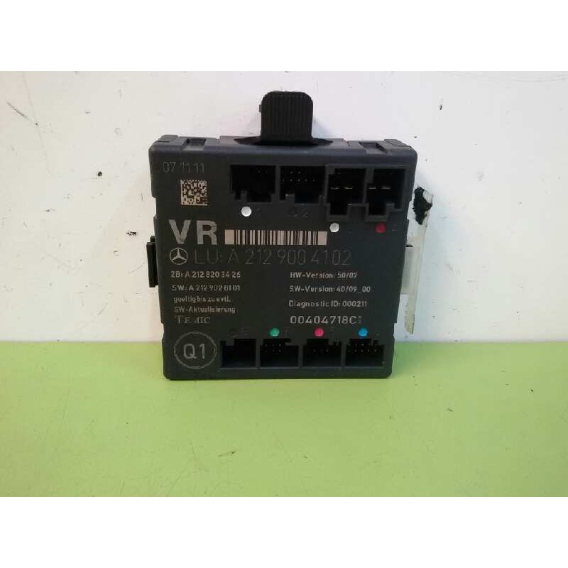 Recambio de modulo electronico para mercedes-benz clase c (w204) lim. c 180 cdi blueefficiency (204.000) referencia OEM IAM A212