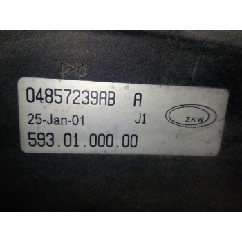 Recambio de faro antiniebla izquierdo para chrysler voyager (rg) 2.5 crd cat referencia OEM IAM 04857239AB  