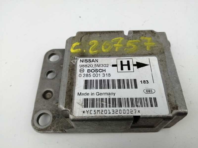 Recambio de centralita airbag para nissan almera (n16/e) comfort referencia OEM IAM 988205M302 0285001318 