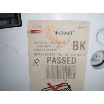 Recambio de cuadro instrumentos para jaguar xj 4.2 v8 32v cat referencia OEM IAM 2W9F10849BK  