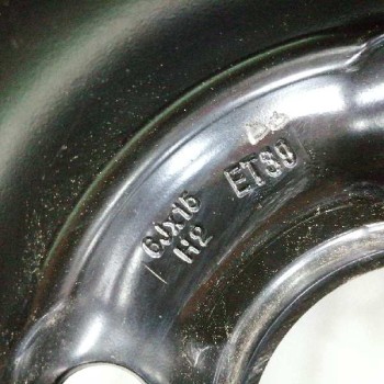 Recambio de neumatico repuesto para opel corsa e 1.4 16v bivalent. gasolina / lpg referencia OEM IAM 2150173 6JX15H2 ET39 132672