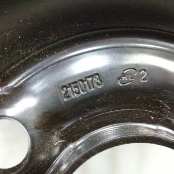 Recambio de neumatico repuesto para opel corsa e 1.4 16v bivalent. gasolina / lpg referencia OEM IAM 2150173 6JX15H2 ET39 132672