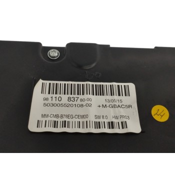 Recambio de cuadro instrumentos para citroën c4 picasso 1.6 blue-hdi fap referencia OEM IAM 9811083780  