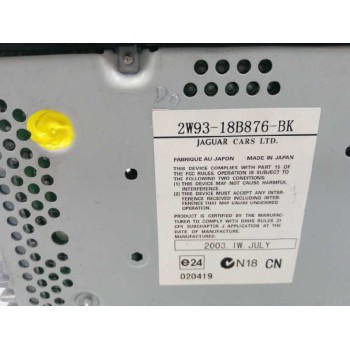 Recambio de sistema audio / radio cd para jaguar xj 4.2 v8 32v cat referencia OEM IAM 2W9318B876BK  