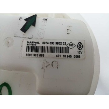 Recambio de aforador para dacia duster laureate 4x2 referencia OEM IAM 8200903683  