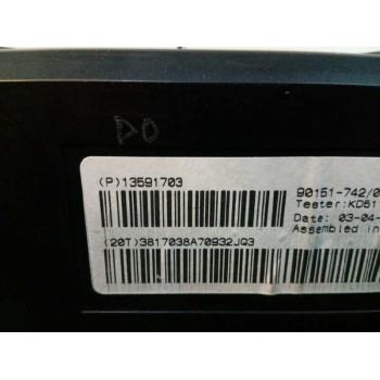 Recambio de modulo electronico para opel astra j lim. 4türig business referencia OEM IAM 13591703  