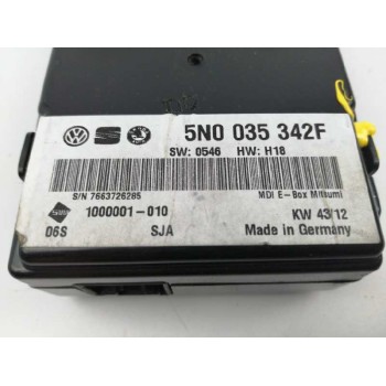 Recambio de modulo electronico para volkswagen scirocco (137) 2.0 tdi referencia OEM IAM 5N0035342F AUXILIAR AUDIO 