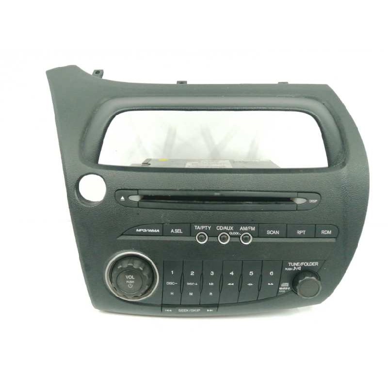 Recambio de sistema audio / radio cd para honda civic berlina 5 (fk) 1.8 vtec cat referencia OEM IAM 39100SMGG016M1  