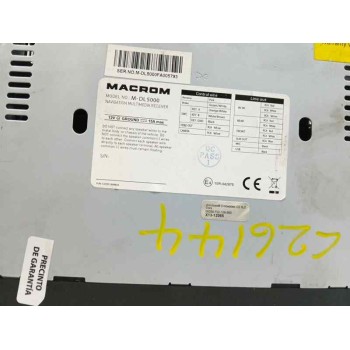 Recambio de pantalla multifuncion para opel tigra twin top 1.4 16v referencia OEM IAM MDL5000 2 DIN 