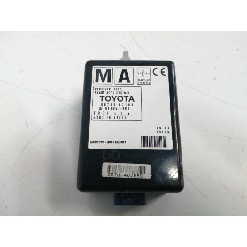 Recambio de centralita inmovilizador para toyota auris touring sports (e18) 1.8 16v cat (híbrido) referencia OEM IAM 8974002100 