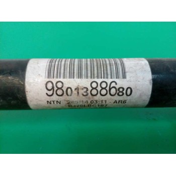 Recambio de transmision delantera derecha para citroën c3 tonic referencia OEM IAM 9801388680  