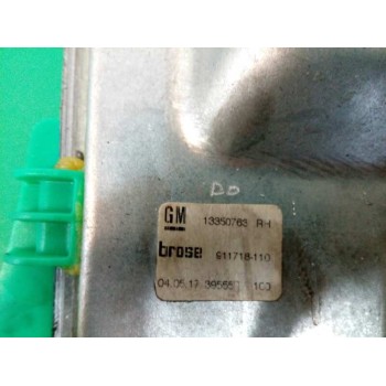 Recambio de elevalunas trasero derecho para opel astra j lim. 4türig business referencia OEM IAM CABLE 13350763 