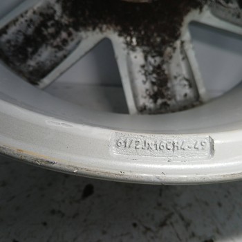 Recambio de llanta para renault megane ii berlina 5p 1.4 16v referencia OEM IAM 8200310797 6,5JX16CH4 ET49 4H 4X100