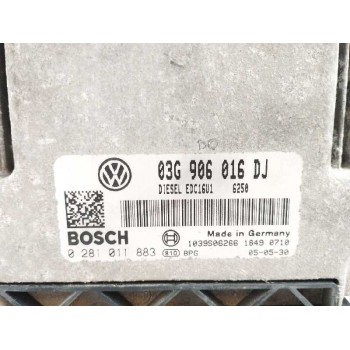 Recambio de centralita motor uce para skoda octavia berlina (1z3) 1.9 tdi referencia OEM IAM 03G906016DJ 0281011883 