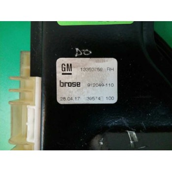 Recambio de elevalunas delantero derecho para opel astra j lim. 4türig business referencia OEM IAM 13350759 20951582 