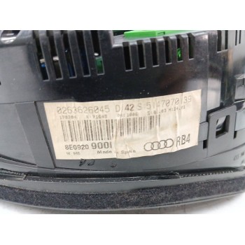Recambio de cuadro instrumentos para audi a4 b6 (8e2) 2.5 tdi referencia OEM IAM 8E0920900M 0263626045 