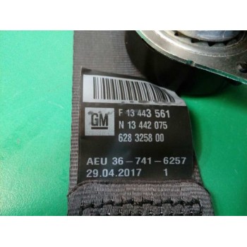 Recambio de cinturon seguridad trasero derecho para opel astra j lim. 4türig business referencia OEM IAM 13443561 13442075 