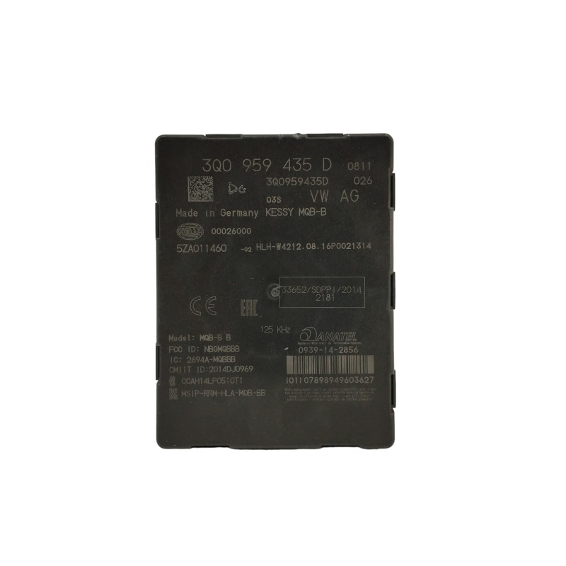 Recambio de modulo electronico para volkswagen passat lim. (3g2) 2.0 tdi referencia OEM IAM 3Q0959435D AUTORIZACION DE ACCESO Y 