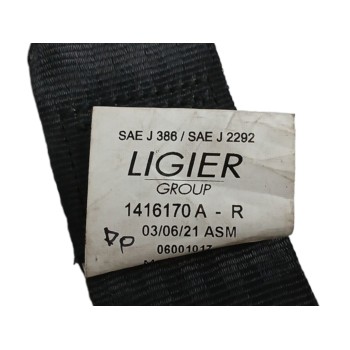 Recambio de cinturon seguridad delantero derecho para microcar due 84 / l / pa referencia OEM IAM 1416170A  