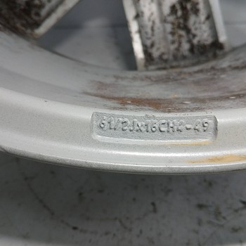 Recambio de llanta para renault megane ii berlina 5p 1.4 16v referencia OEM IAM 8200310797 6,5JX16CH4 ET49 4H 4X100