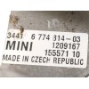 Recambio de palanca freno de mano para mini mini (r56) one referencia OEM IAM 34416774814 15557110 