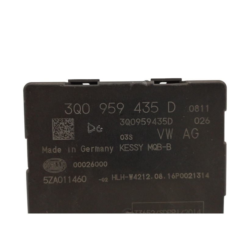 MODULO ELECTRONICO AUTORIZACION DE ACCESO Y ARRANQUE
