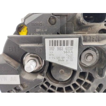 Recambio de alternador para skoda octavia berlina (1z3) 1.9 tdi referencia OEM IAM 06F903023F 140A 0124525091