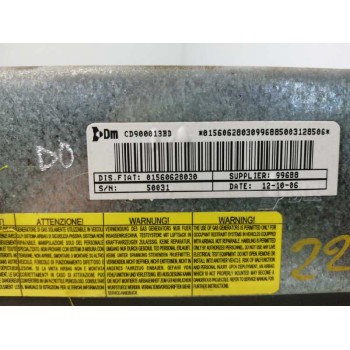 Recambio de airbag delantero izquierdo para alfa romeo 159 (140) 1.9 jtd (m) 16v cat referencia OEM IAM 156062803 DE RODILLAS 01