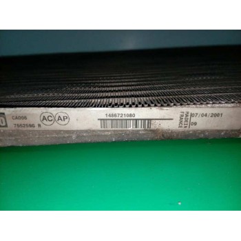 Recambio de condensador / radiador aire acondicionado para citroën evasion 2.0 hdi exclusive referencia OEM IAM 1486721080  
