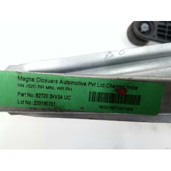 Recambio de elevalunas trasero derecho para nissan note (e12) 1.2 referencia OEM IAM TIJERA 827203CC5A CARIBE TIJERA
